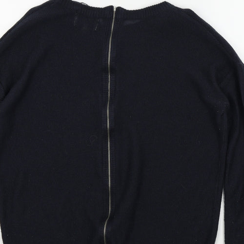 Papaya Womens Blue   Pullover Jumper Size M