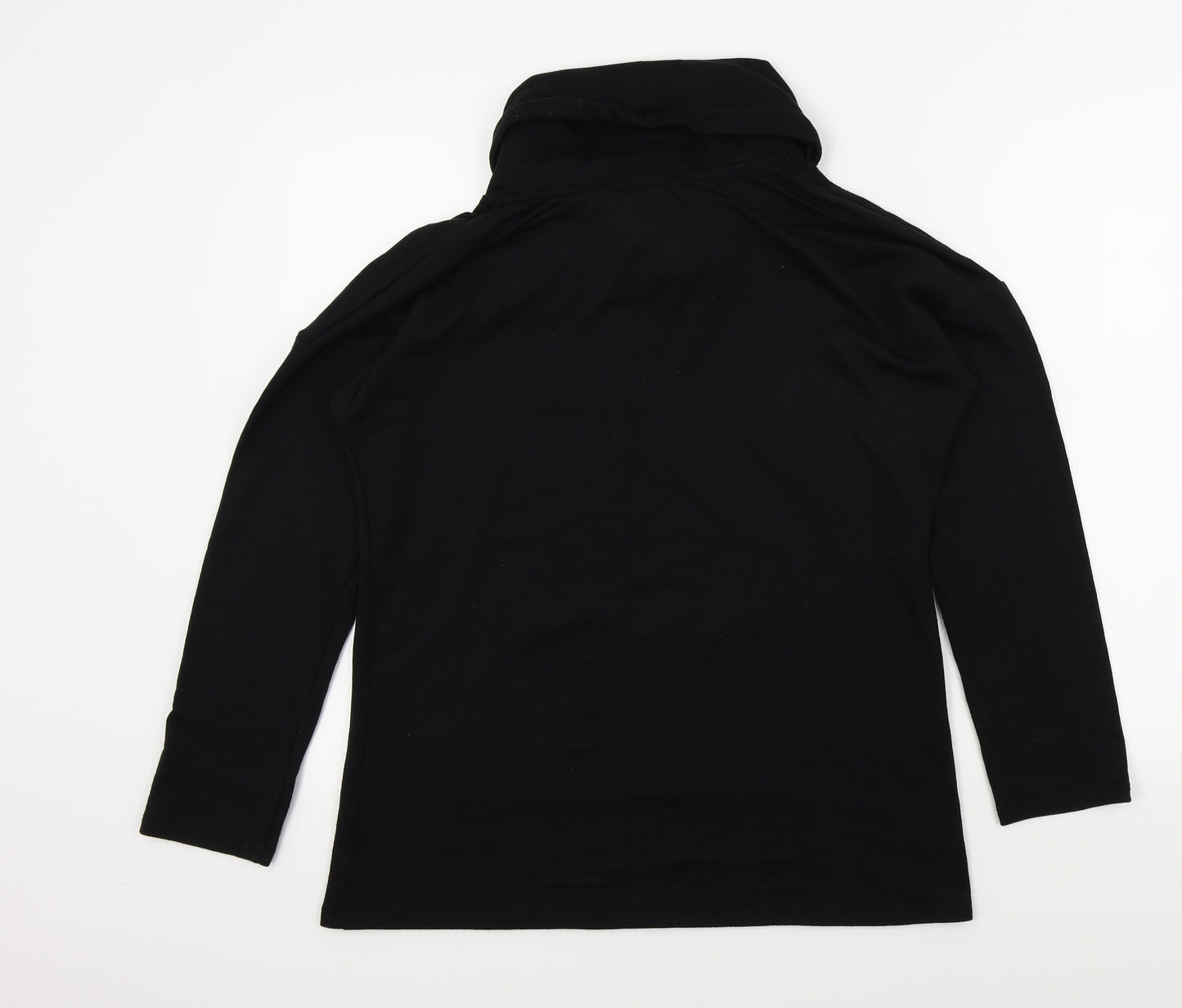 QVC Womens Black   Pullover Jumper Size M