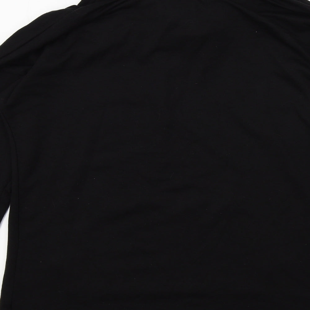 QVC Womens Black   Pullover Jumper Size M