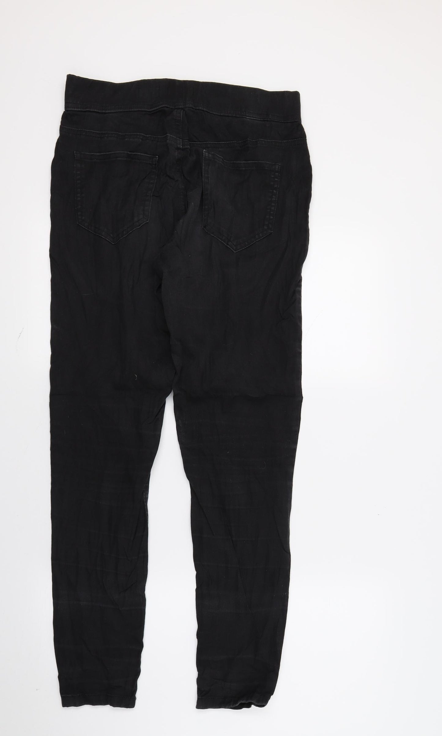 TU Womens Black  Denim Skinny Jeans Size 12 L27 in