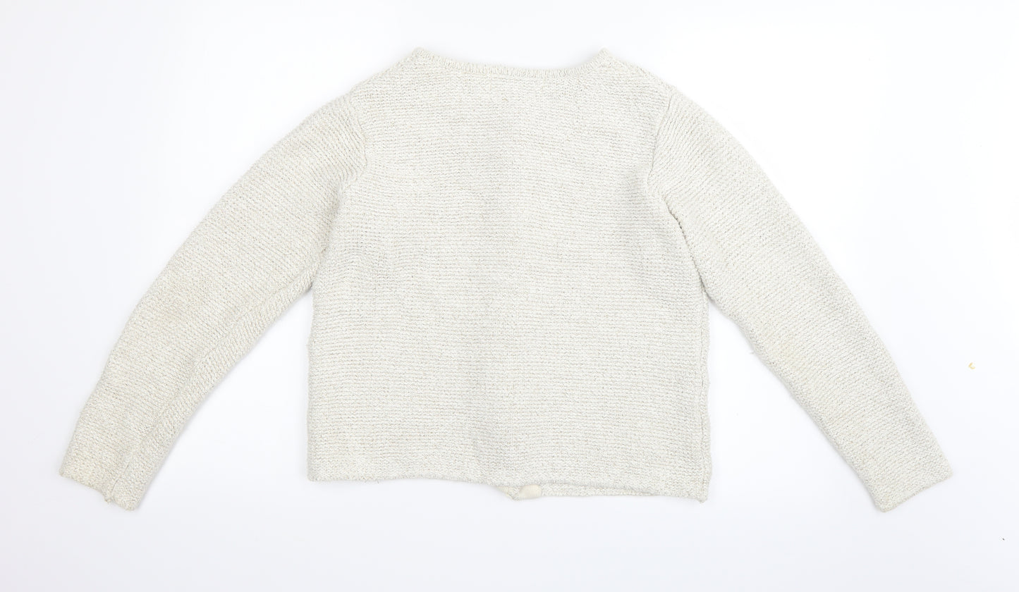 Orvis Womens Ivory   Cardigan Jumper Size S
