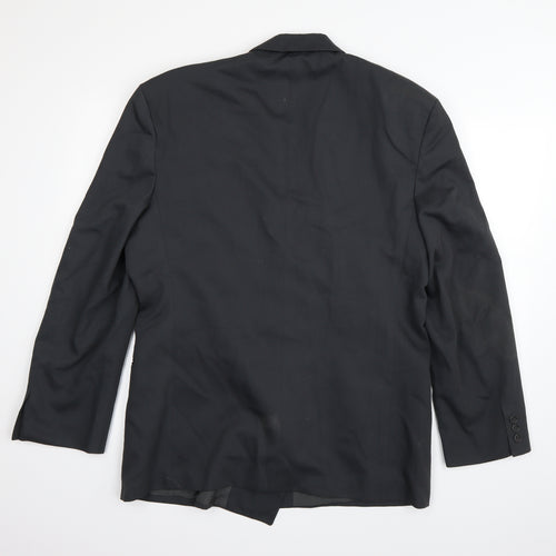 River Island Mens Black    Blazer Size 40