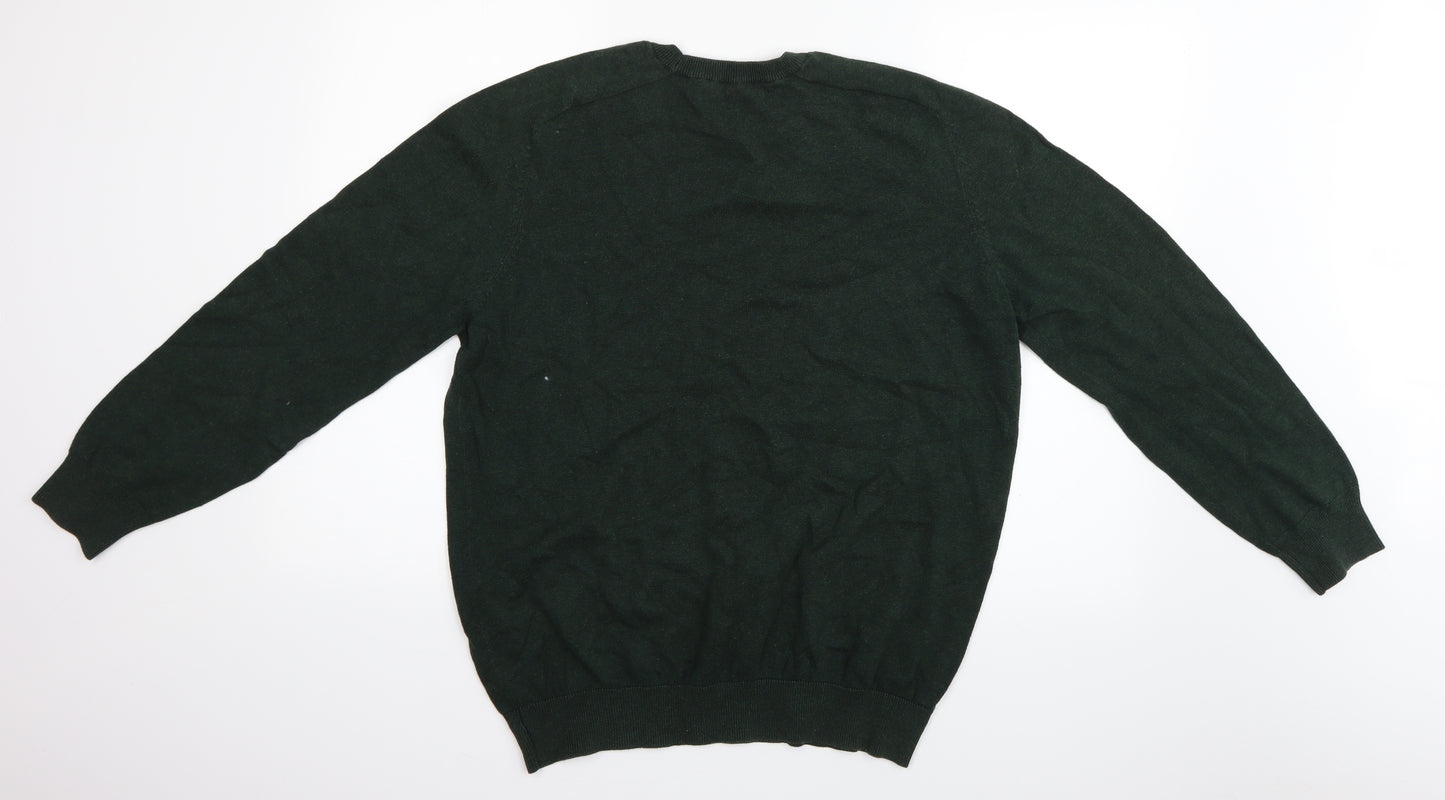 Ben Sherman Mens Green   Pullover Jumper Size L