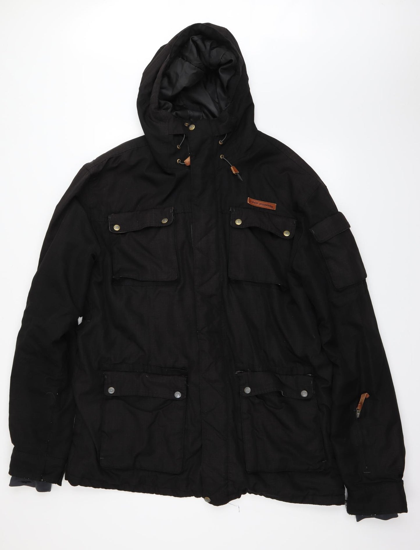 No Fear Mens Black   3-in-1 Jacket Coat Size XL