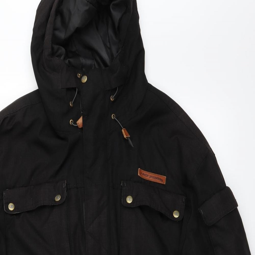 No Fear Mens Black   3-in-1 Jacket Coat Size XL