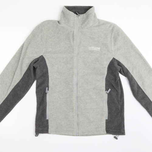 oriflame Womens Grey   Full Zip Jumper Size M