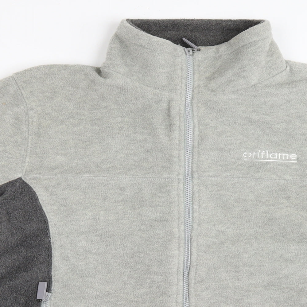 oriflame Womens Grey   Full Zip Jumper Size M