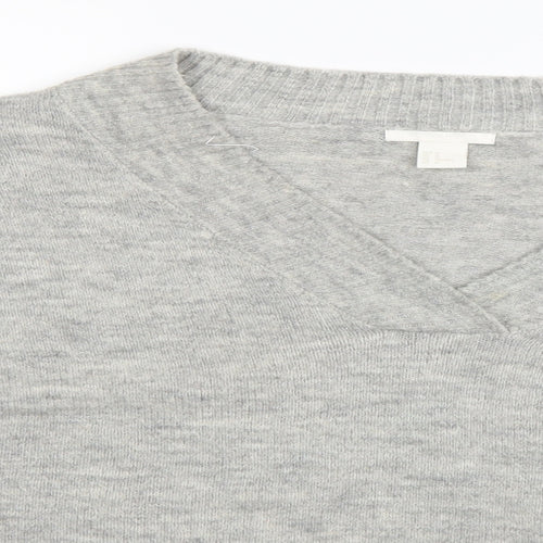 H&M Womens Grey   Pullover Jumper Size M