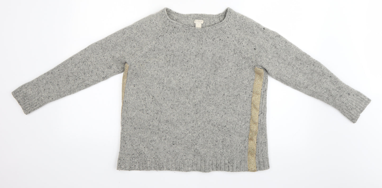 J.CREW Womens Grey   Pullover Jumper Size XL