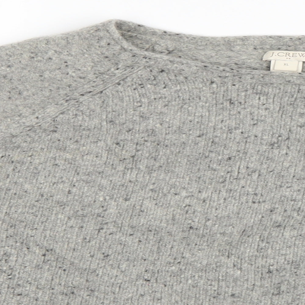 J.CREW Womens Grey   Pullover Jumper Size XL