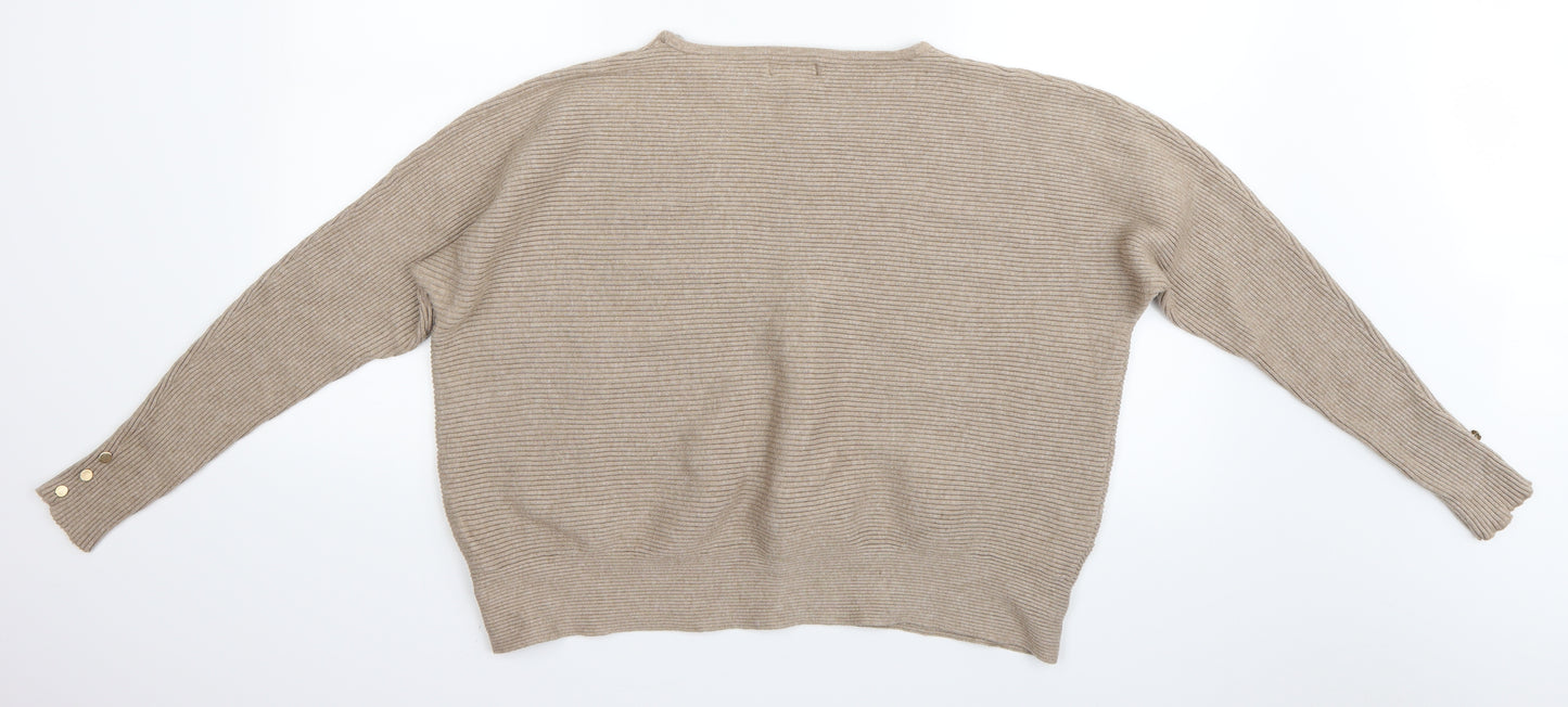 Primark Womens Beige   Pullover Jumper Size L