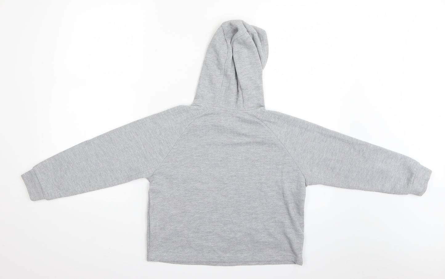 Primark Girls Grey   Pullover Hoodie Size 9-10 Years