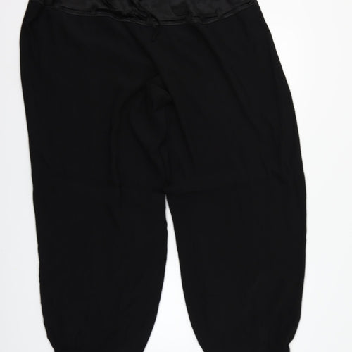Q Neel Womens Black   Sweatpants Trousers Size 28 L29 in