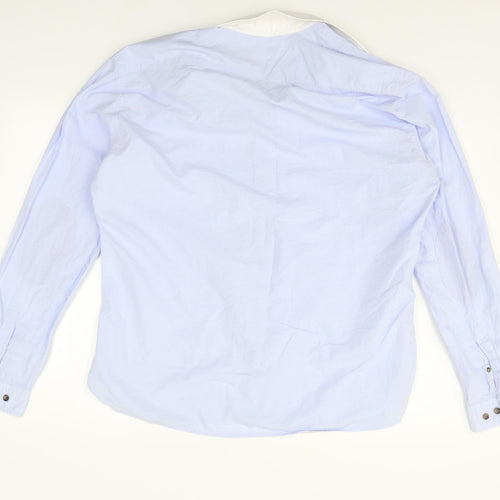 autog Mens Blue    Button-Up Size 2XL
