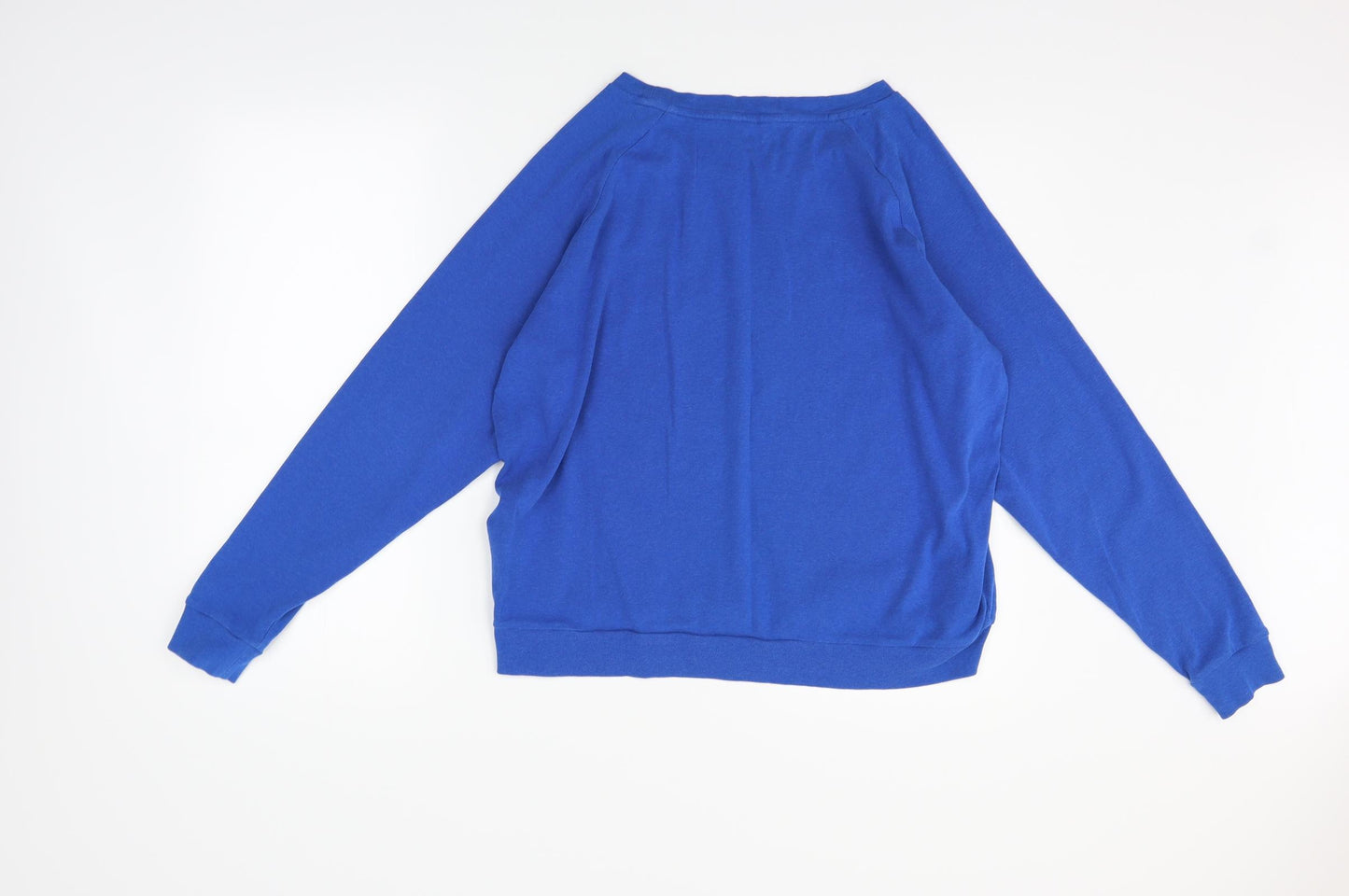 Hush Womens Blue   Henley Jumper Size L
