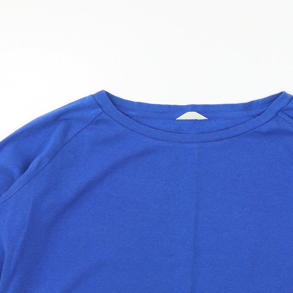 Hush Womens Blue   Henley Jumper Size L