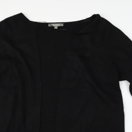 Oasis Womens Black   Cardigan Jumper Size M