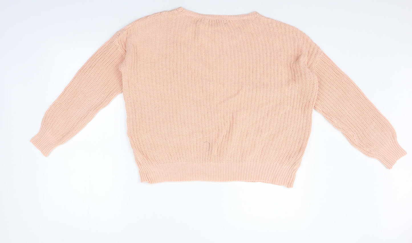 Atmosphere Womens Orange   Henley Jumper Size 12