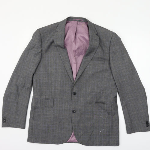 Matalan Mens Grey   Jacket Blazer Size 42