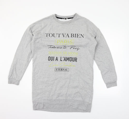 PEP&CO Womens Green   Jumper Dress  Size S