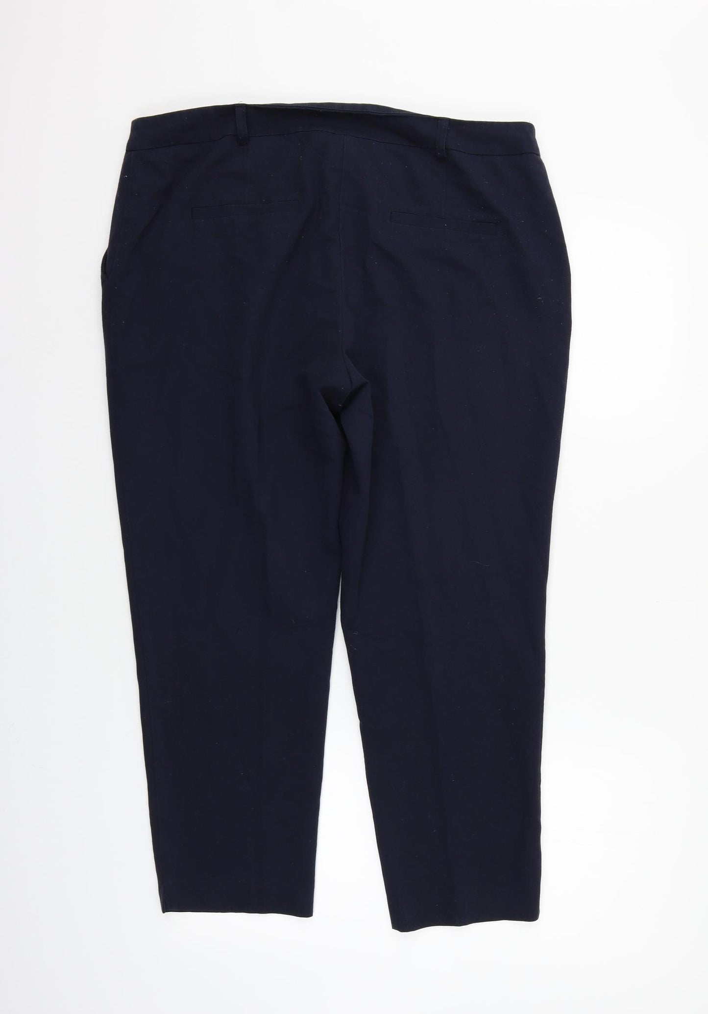 Dorothy Perkins Womens Blue   Trousers  Size 14 L23 in