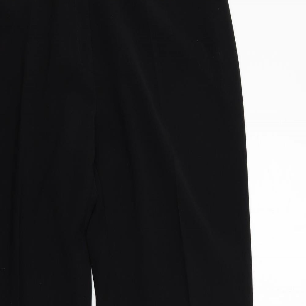 Oasis Womens Black   Trousers  Size 12 L29 in