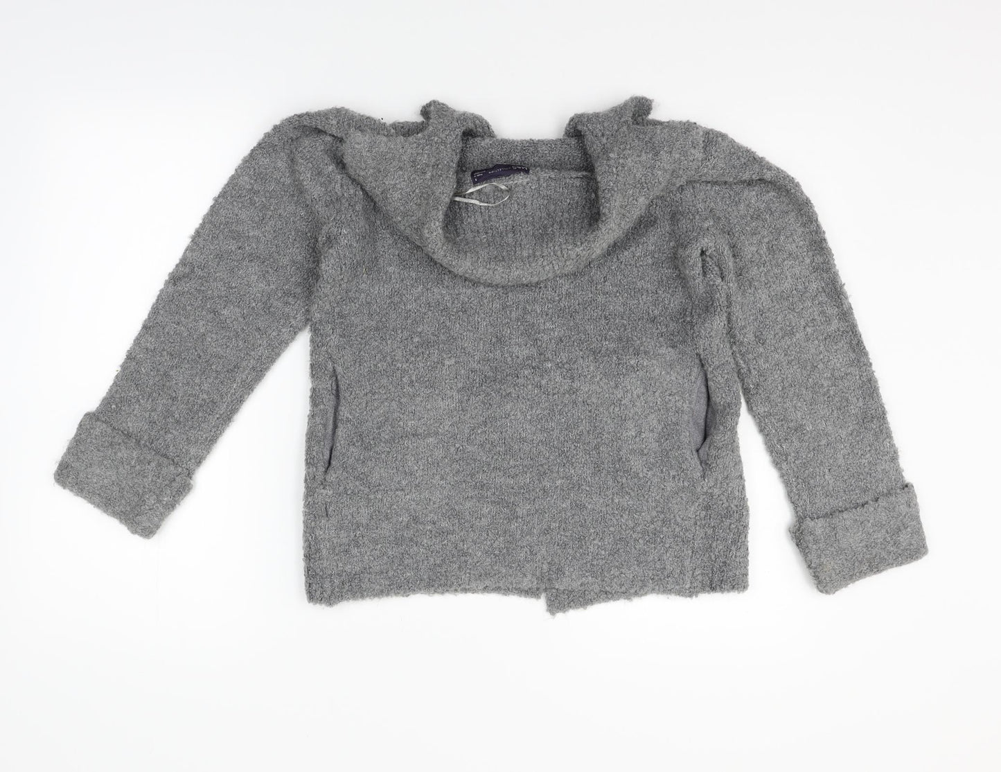 Marks and Spencer Womens Grey   Cardigan Jumper Size S