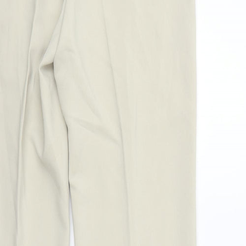 Classics Womens Beige   Sweatpants Trousers Size 14 L28 in - washable marks
