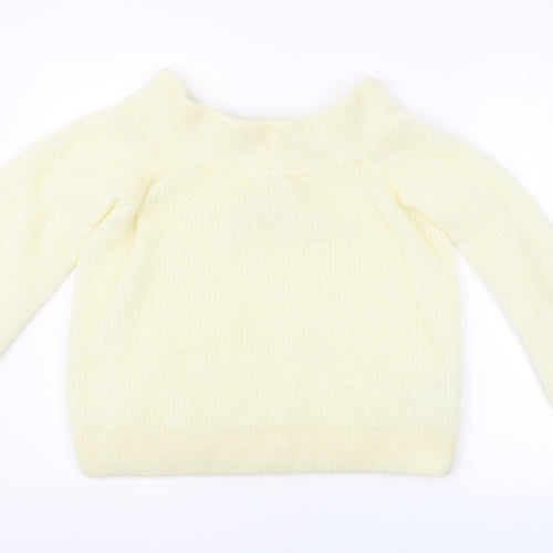 Divided by H&M Womens Yellow   Pullover Jumper Size M