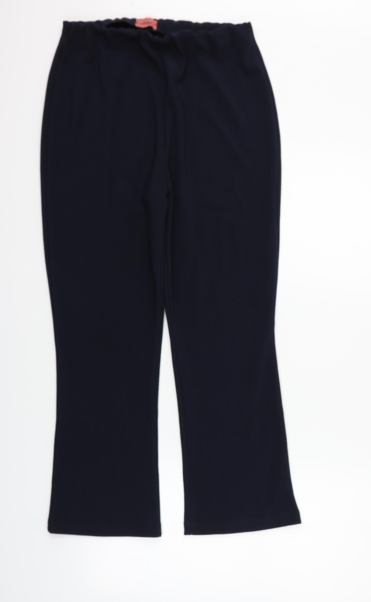 MORGAN JANE Womens Blue   Trousers  Size 12 L24 in - Elastic Waist Band