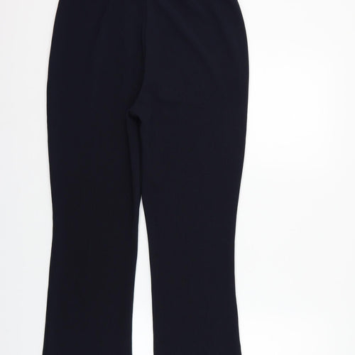 MORGAN JANE Womens Blue   Trousers  Size 12 L24 in - Elastic Waist Band