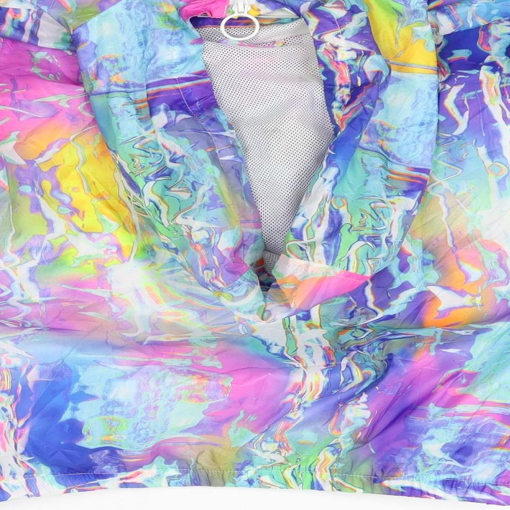 Marks and Spencer Girls Multicoloured Geometric  Jacket Coat Size 13-14 Years