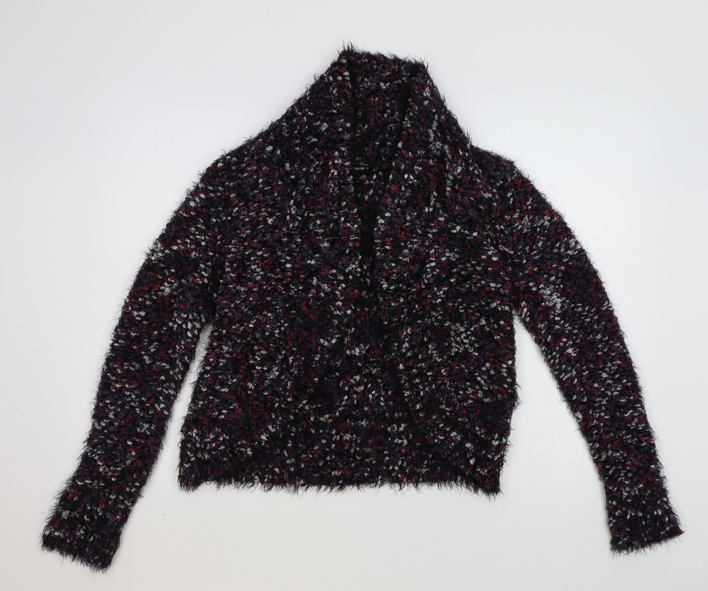 Roman Womens Purple   Cardigan Jumper Size 10