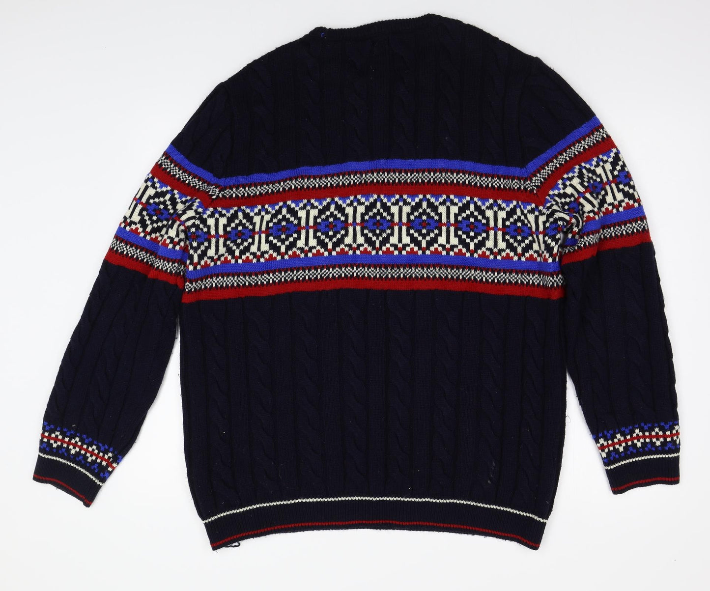 riverisland Mens Blue   Pullover Jumper Size L