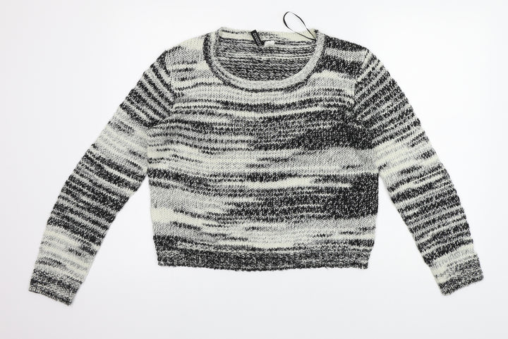 Divided Womens Multicoloured Pullover Jumper Size S