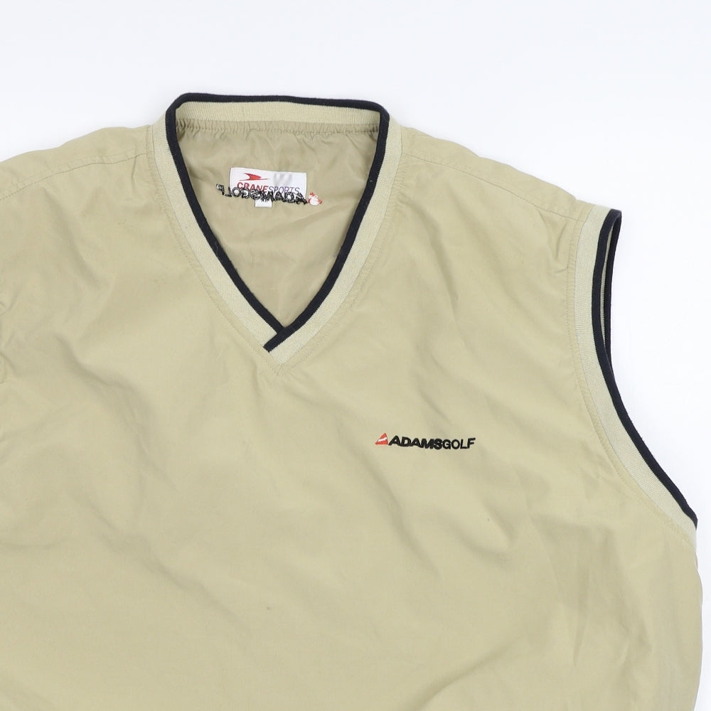 Crane Sports Mens Beige   Pullover Casual Size XL