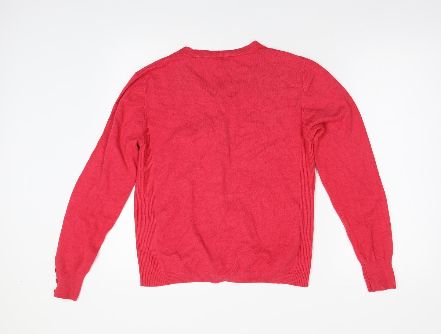 Papaya Womens Pink   Cardigan Jumper Size 16