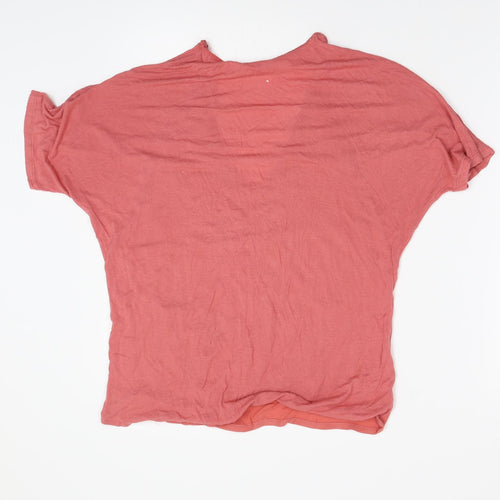 Zara Womens Pink   Basic T-Shirt Size S