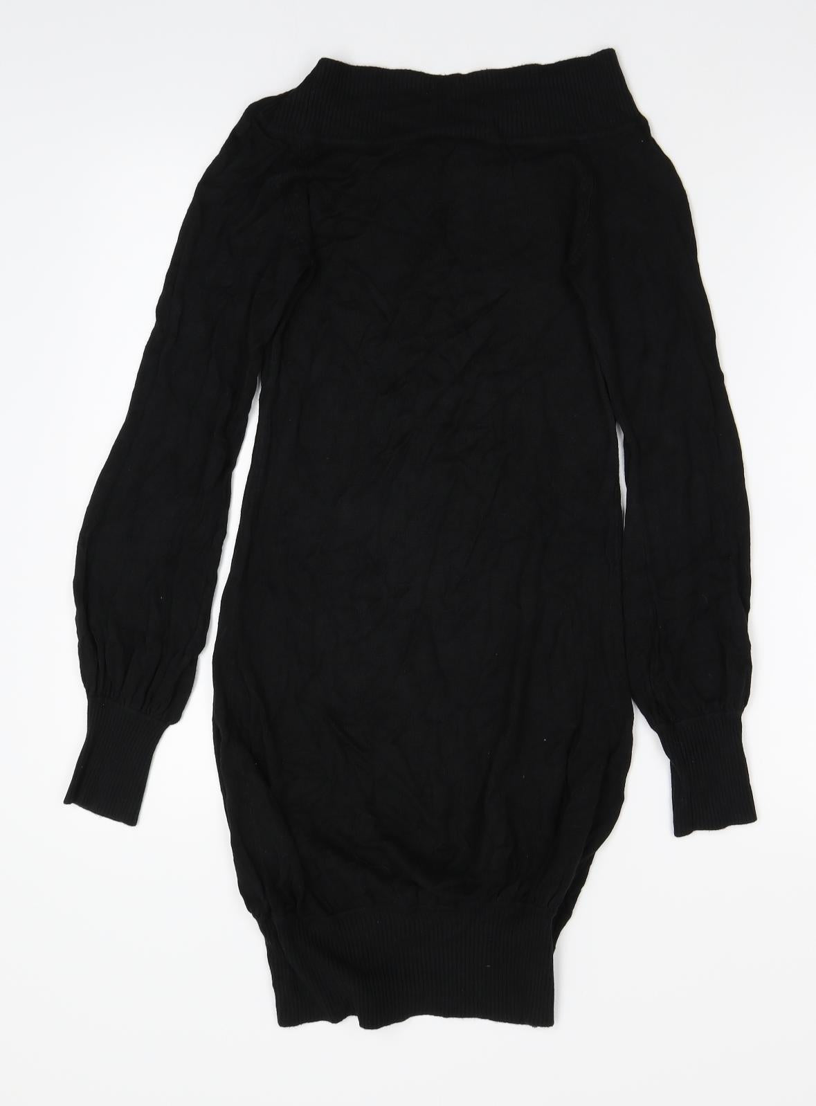New Look Womens Black   Jumper Dress  Size 10