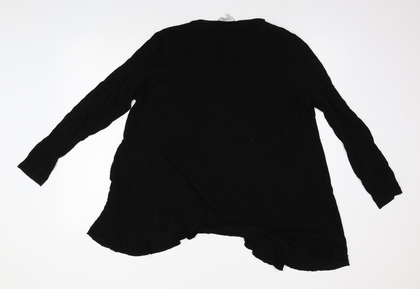 Peacock Womens Black   Cardigan Jumper Size 20