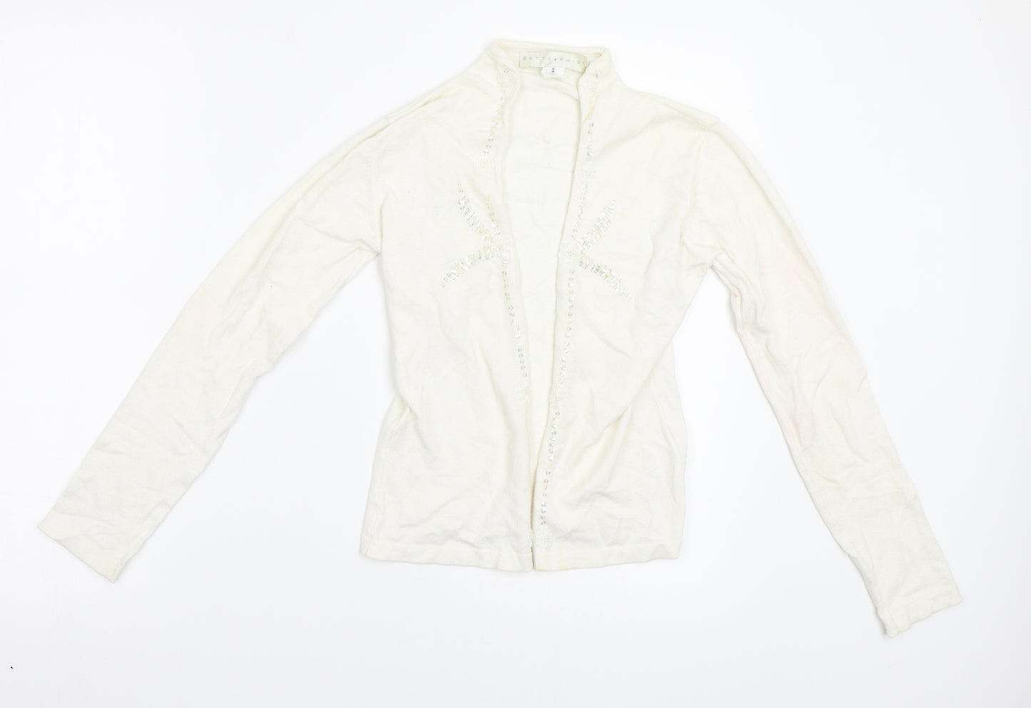 bette paige Girls White   Cardigan Jumper Size S