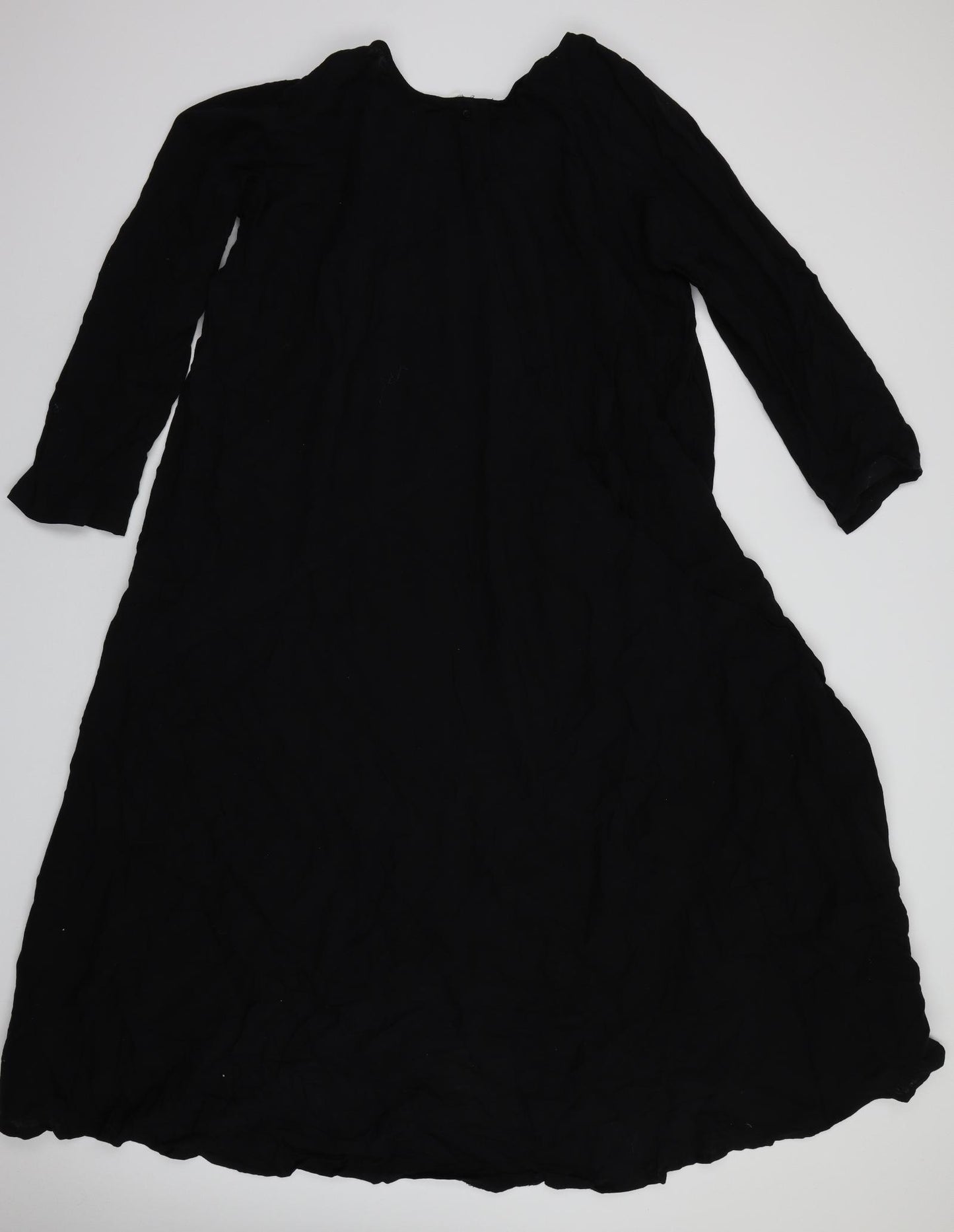 Zanzea Womens Black   Fit & Flare  Size 3XL