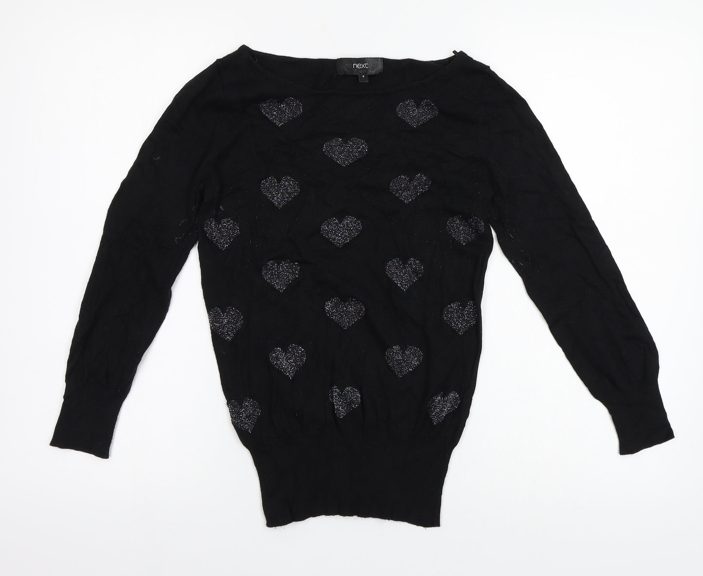 NEXT Womens Black   Pullover Jumper Size 6