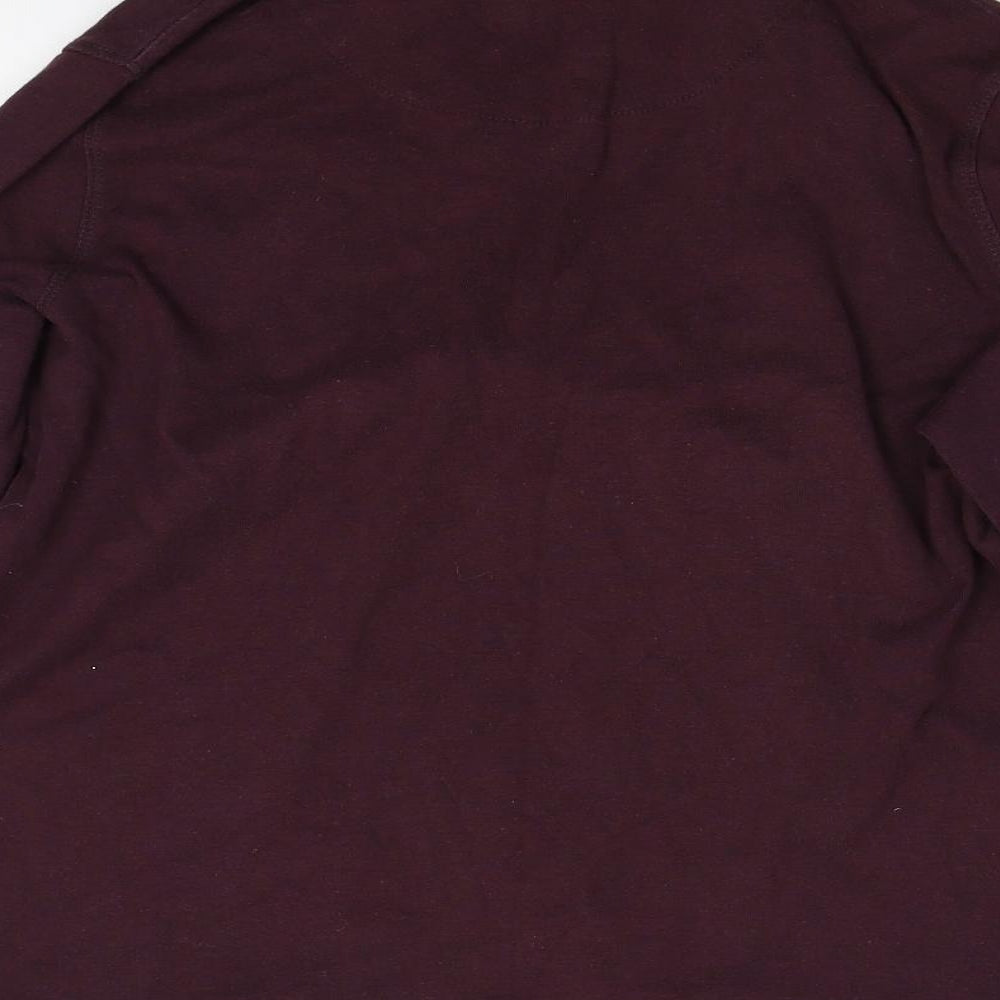 Casual Comfort Womens Purple   Pullover Jumper Size 16
