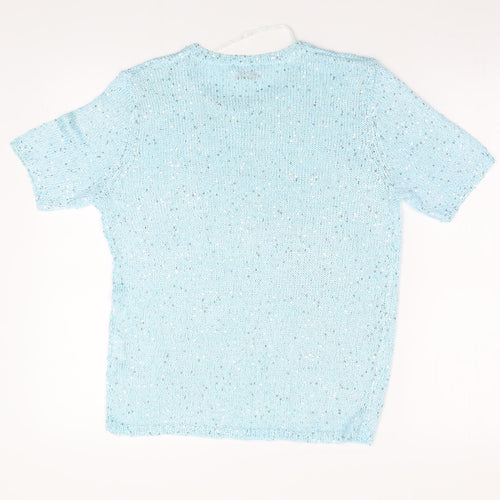 Damart Womens Blue   Basic T-Shirt Size S