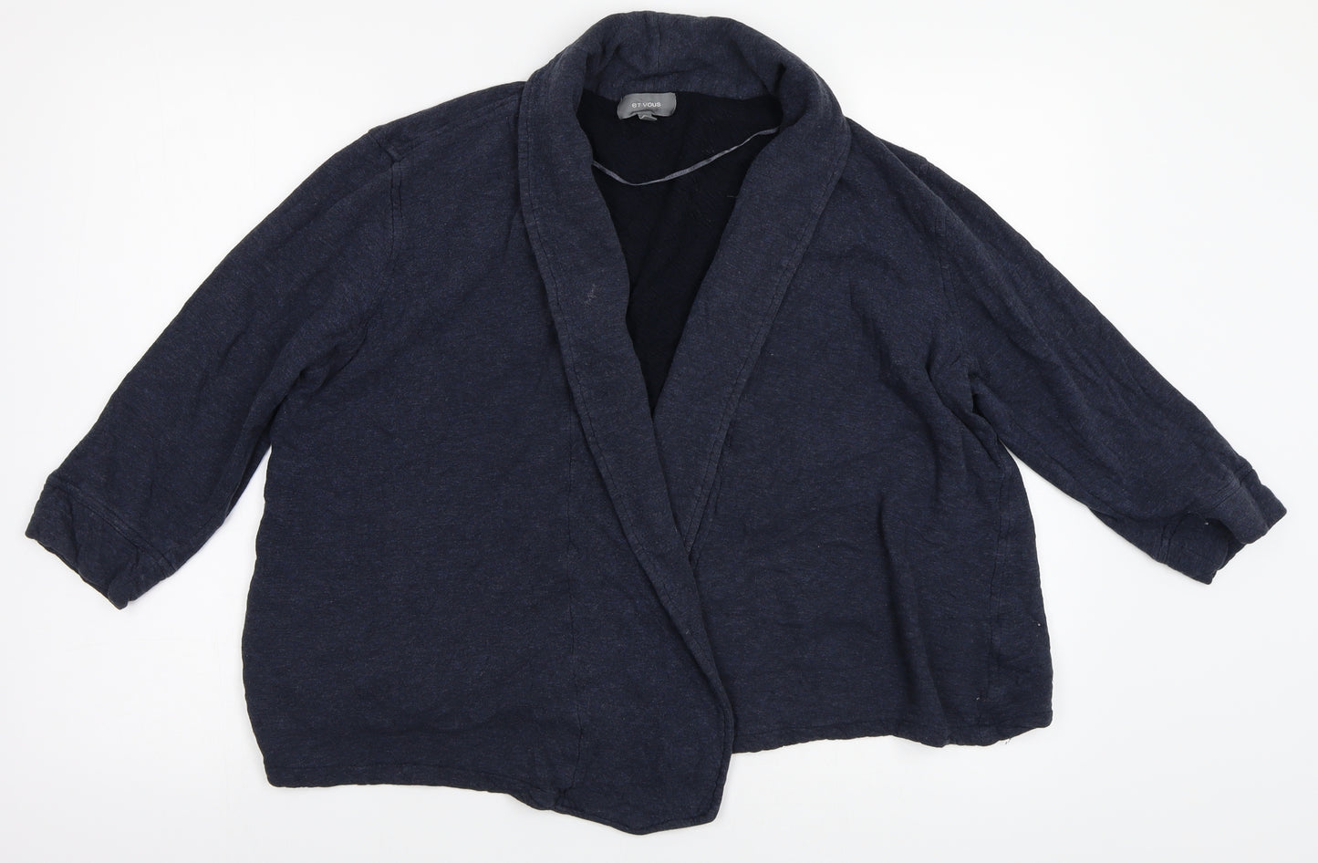 Et vous Womens Blue   Cardigan Jumper Size L