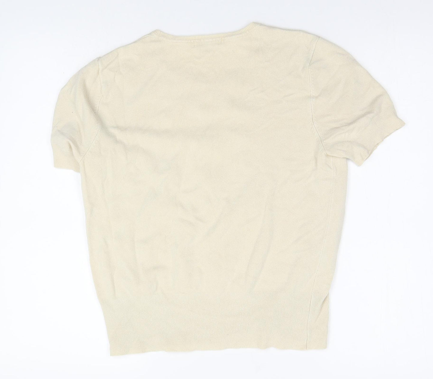 Berkertex Womens Beige   Basic Polo Size 14