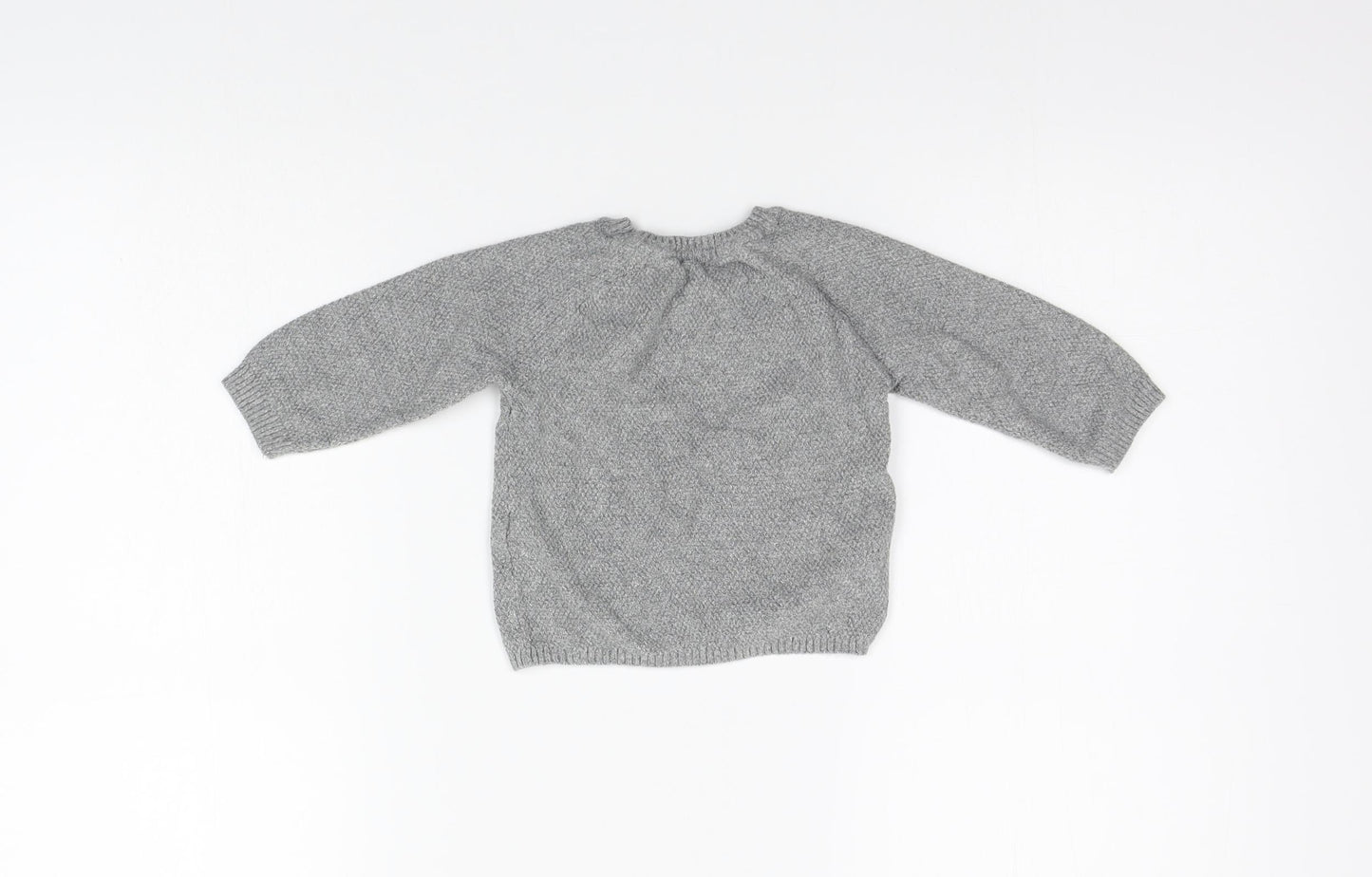 George Baby Grey   Cardigan Jumper Size 3-6 Months