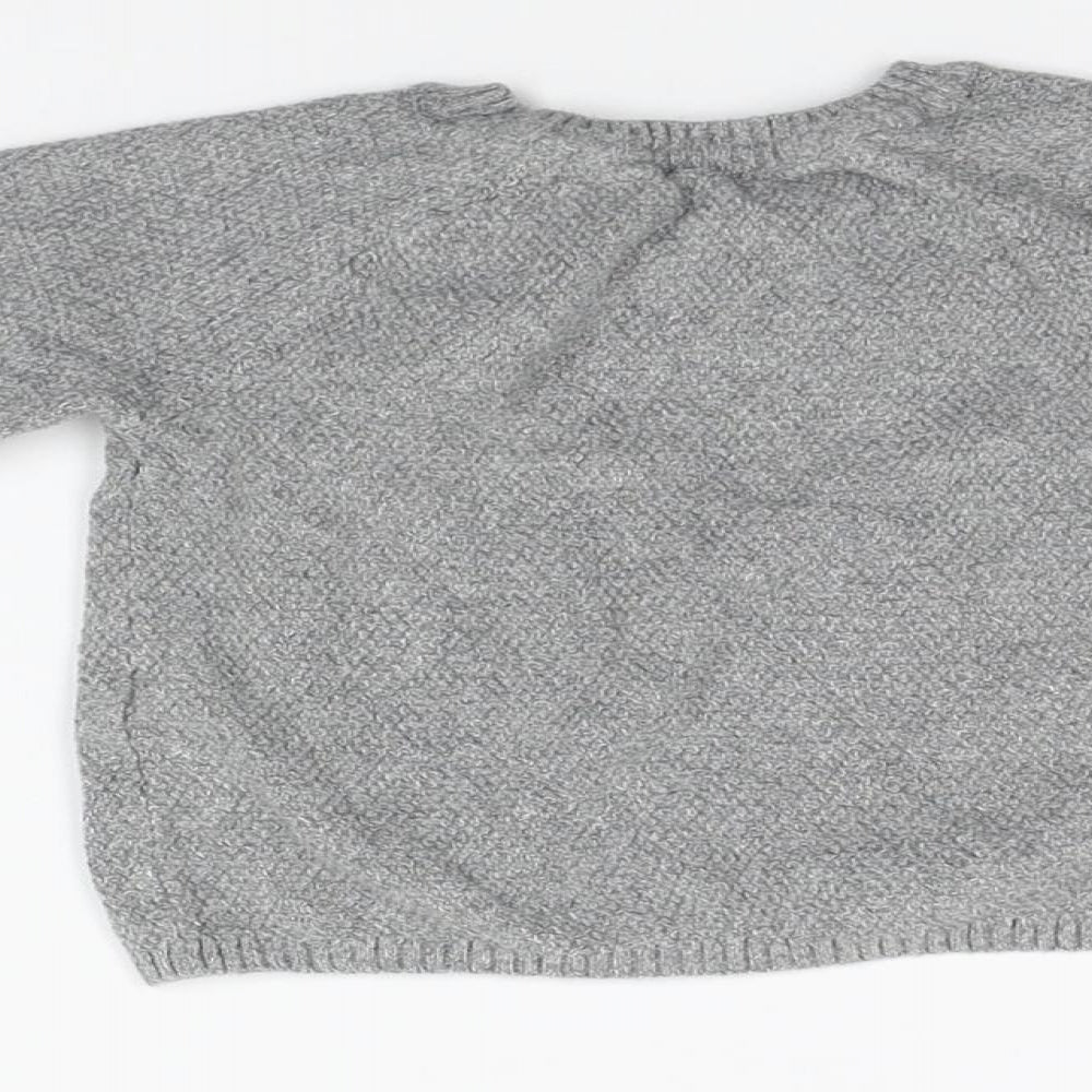 George Baby Grey   Cardigan Jumper Size 3-6 Months