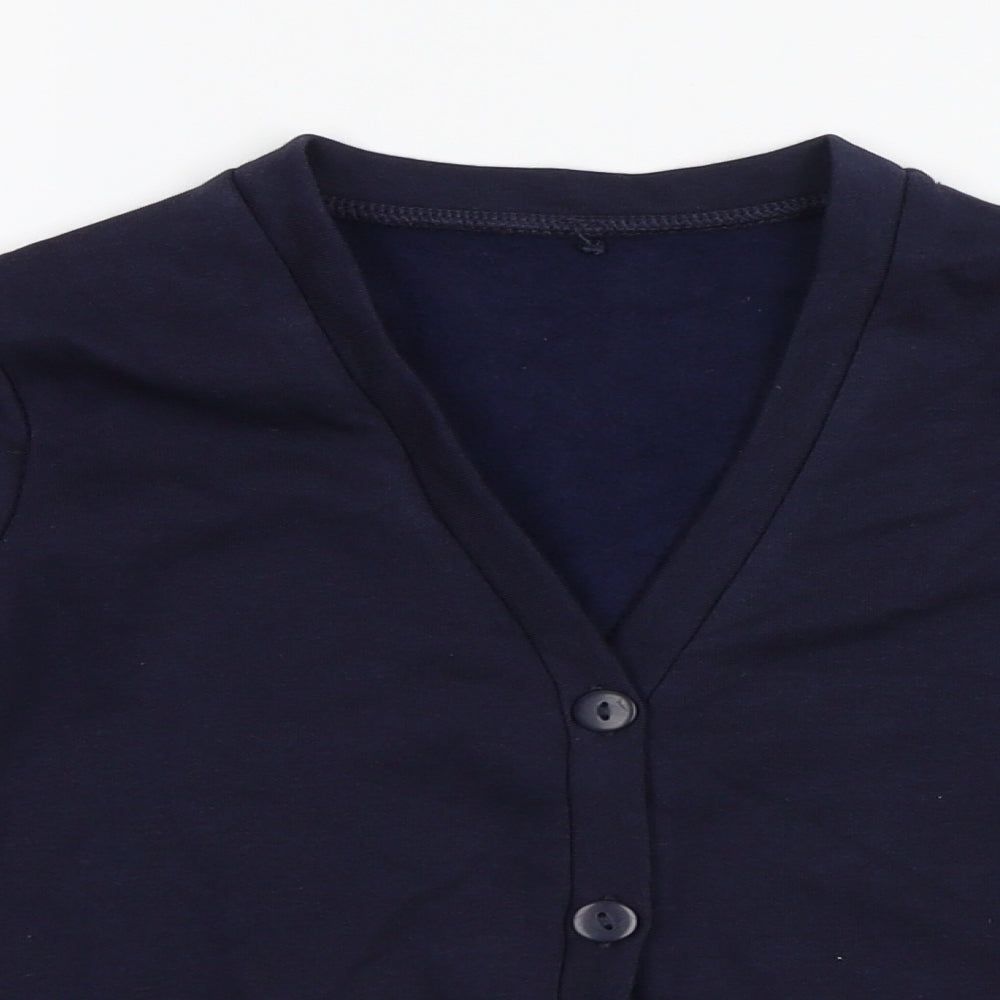 George Boys Blue   Cardigan Jumper Size 5-6 Years